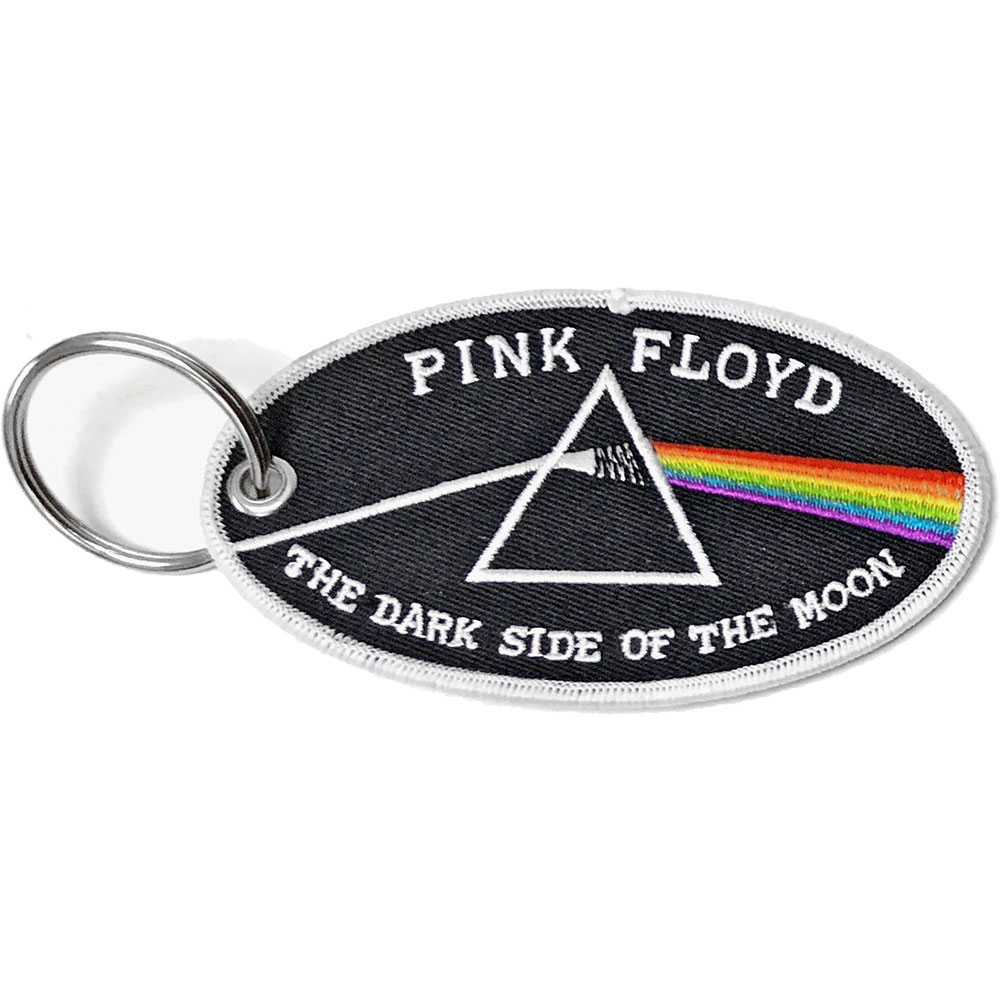 Dark Side of the Moon Oval White Border