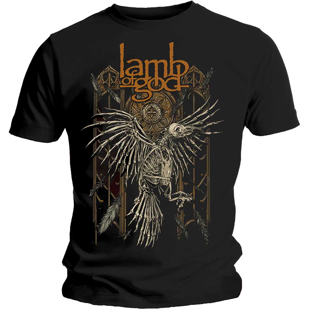 Lamb of God tričko Crow Čierna M