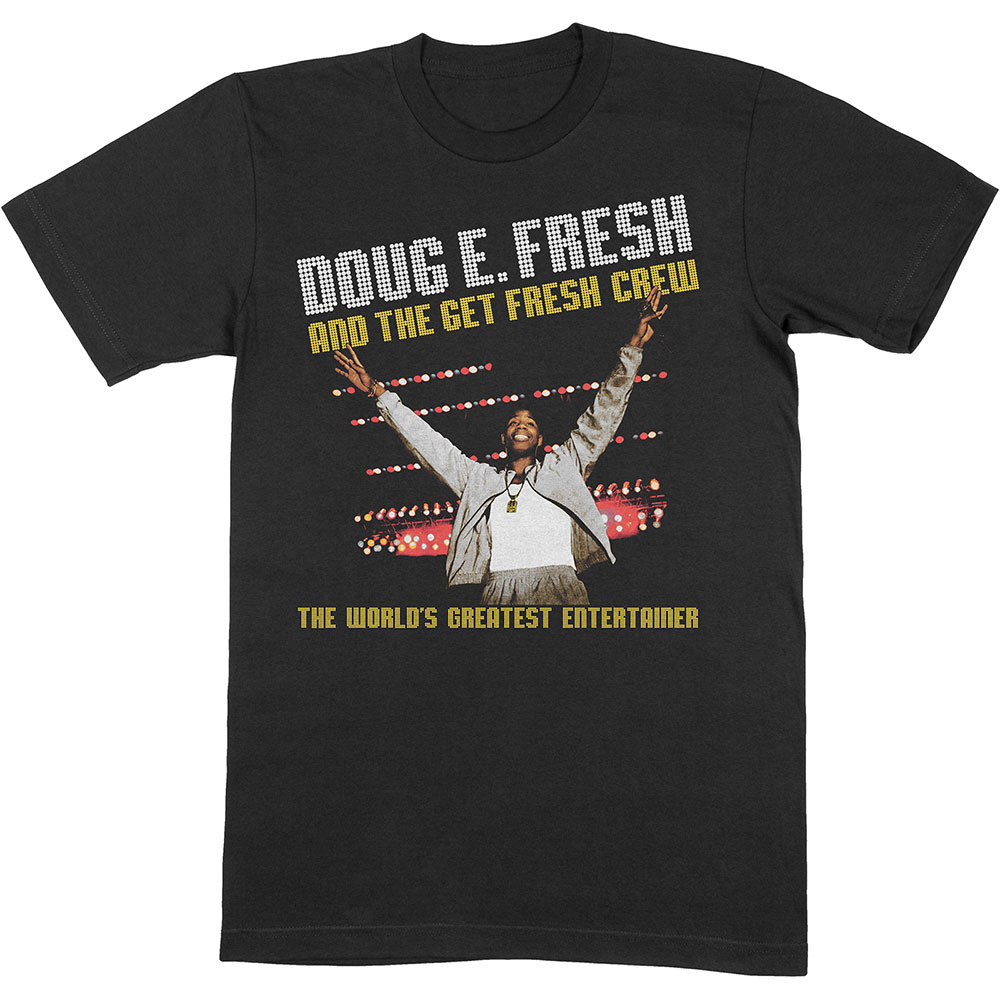 Doug E. Fresh tričko The World\'s Greatest Čierna L