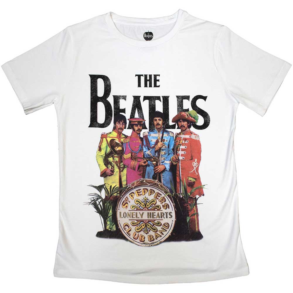 The Beatles tričko Sgt Pepper Biela L