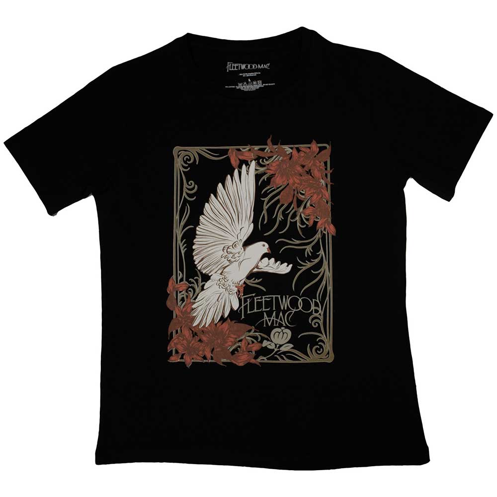 Fleetwood Mac tričko Dove Čierna XL