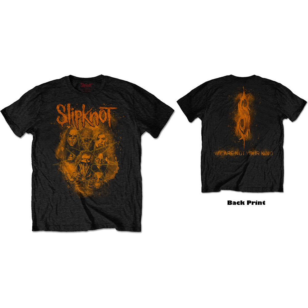Slipknot tričko WANYK Orange Čierna XL
