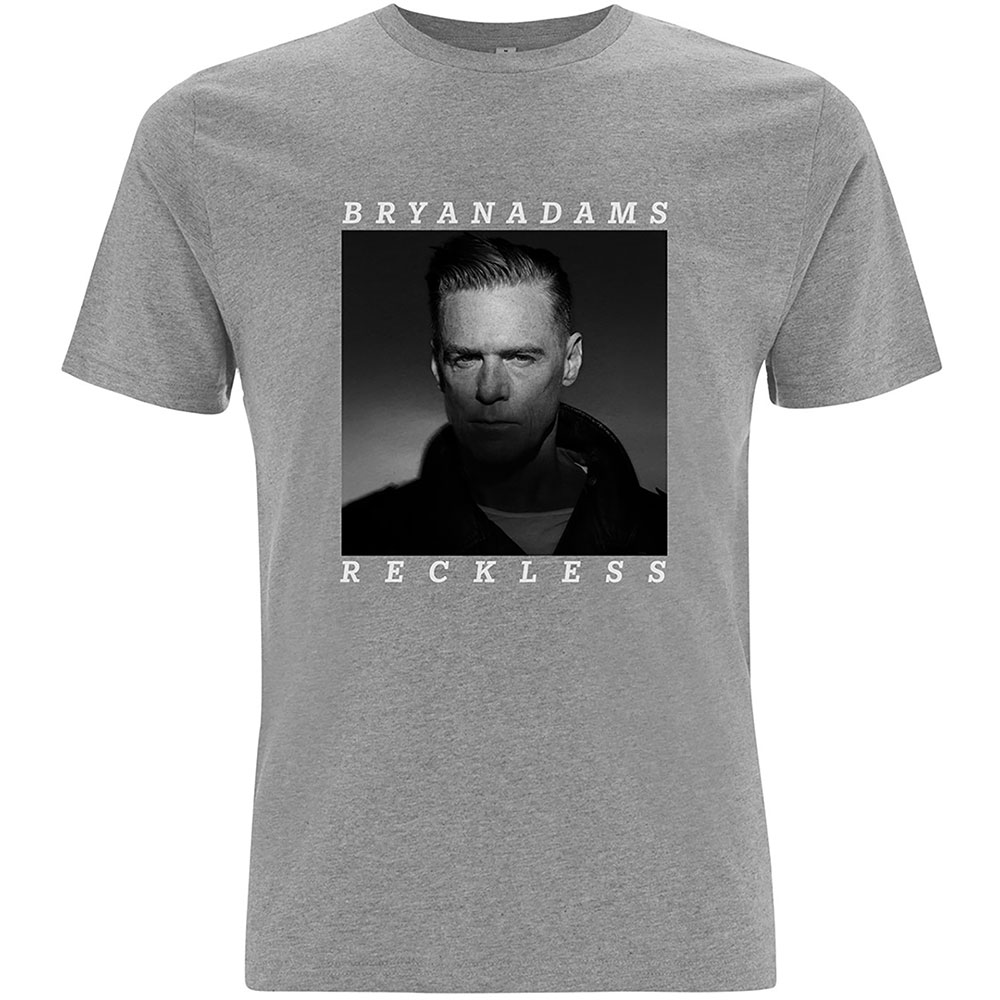 Bryan Adams tričko Reckless Šedá L