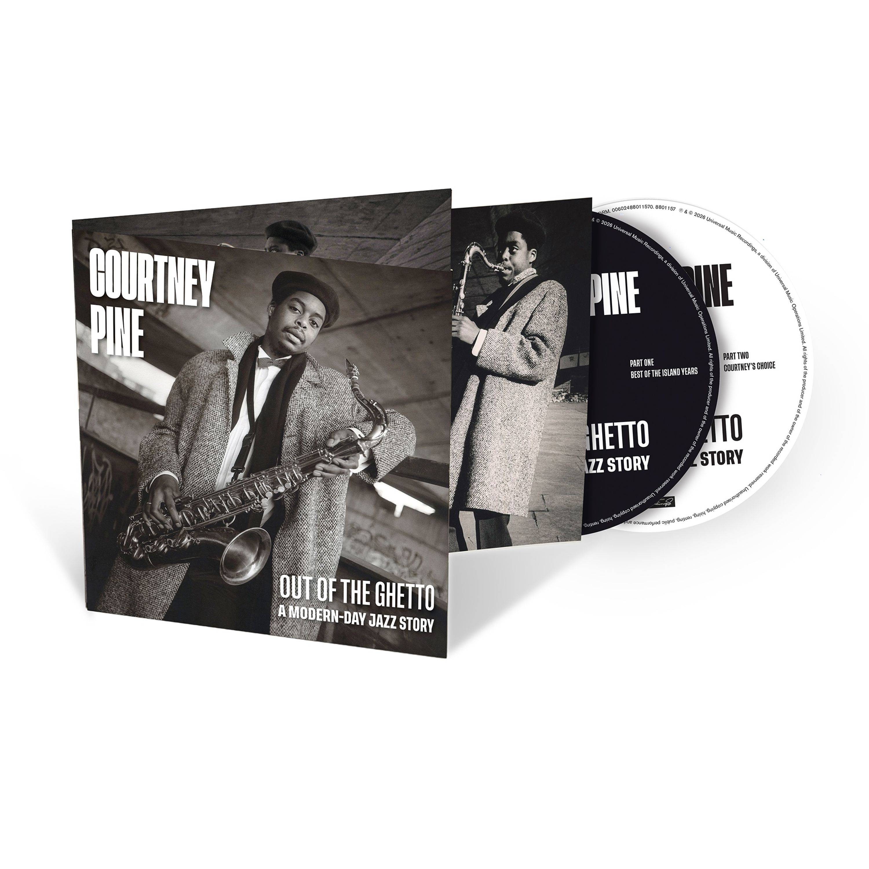 E-shop PINE COURTNEY - Out Of The Ghetto: A Modern-Day Jazz Story