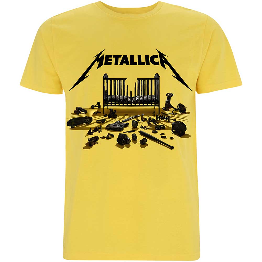 Metallica tričko 72 Seasons Simplified Cover Žltá M