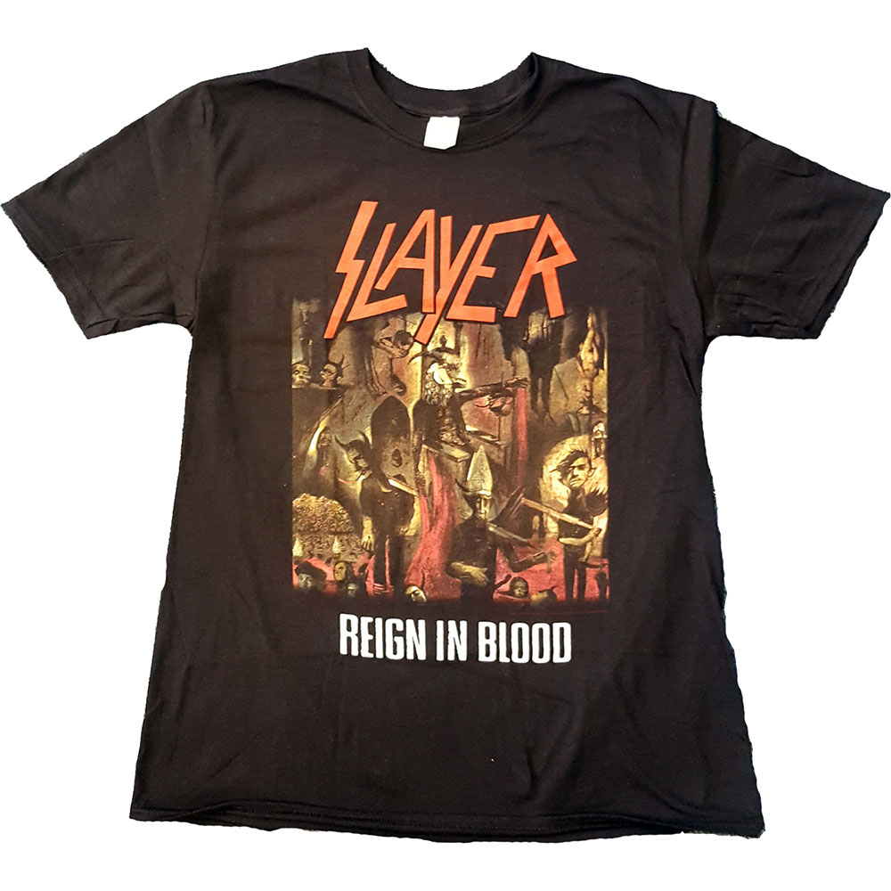 Slayer tričko Reign in Blood Čierna L