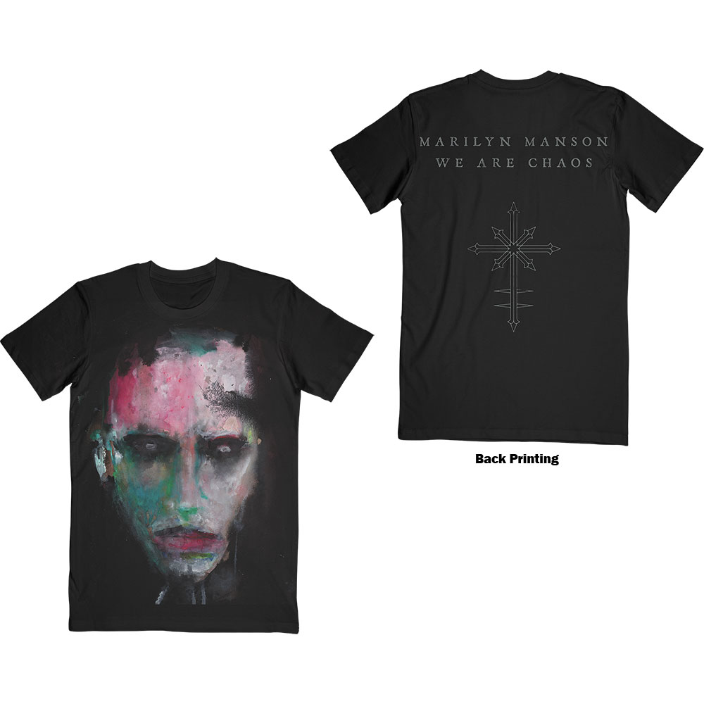 Marilyn Manson tričko We Are Chaos Čierna L