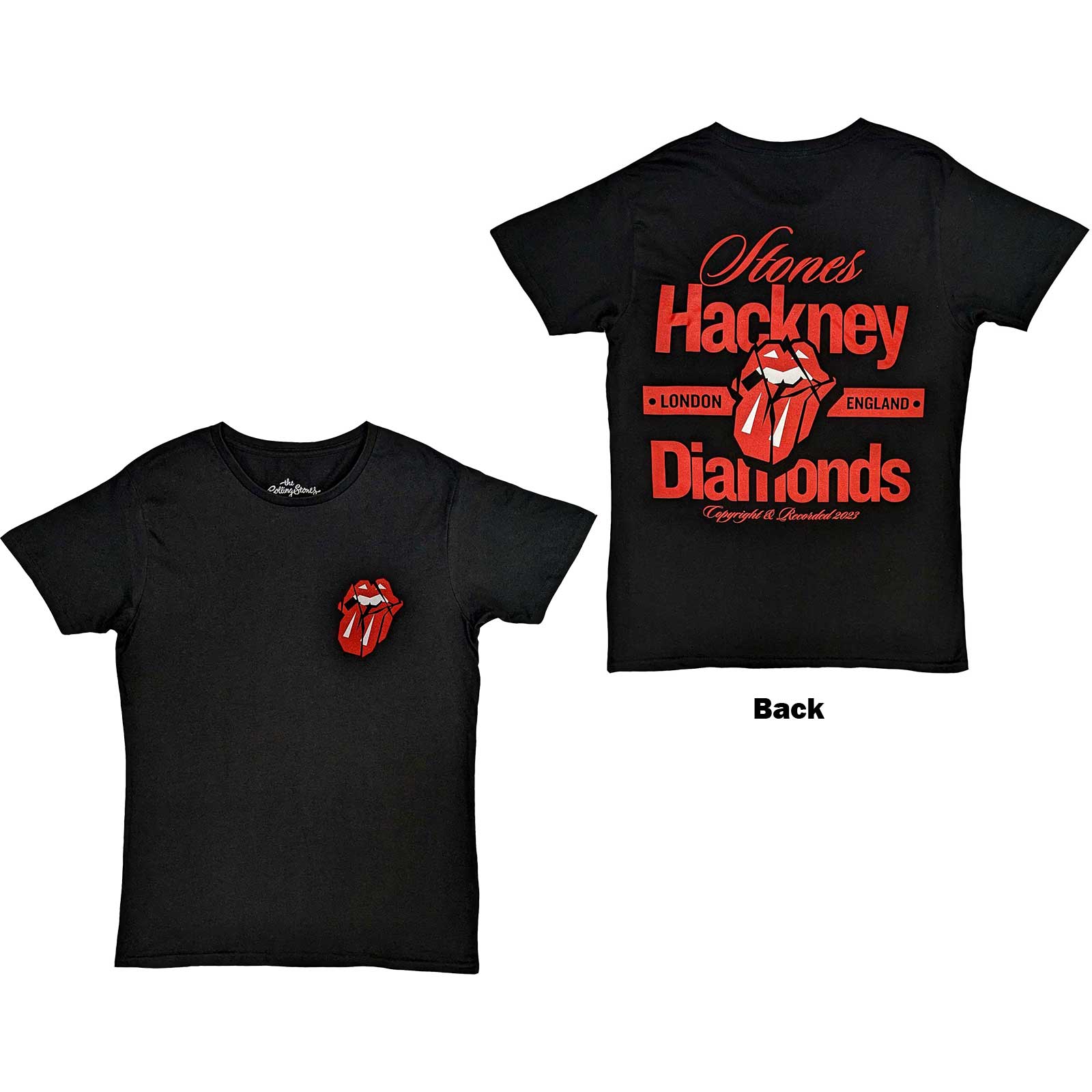 The Rolling Stones tričko Hackney Diamonds Hackney London Čierna XL