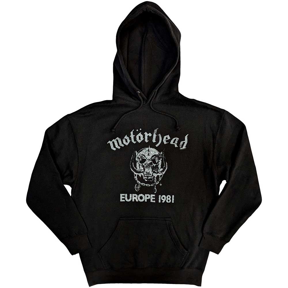 Motörhead mikina Europe \'81 Čierna S