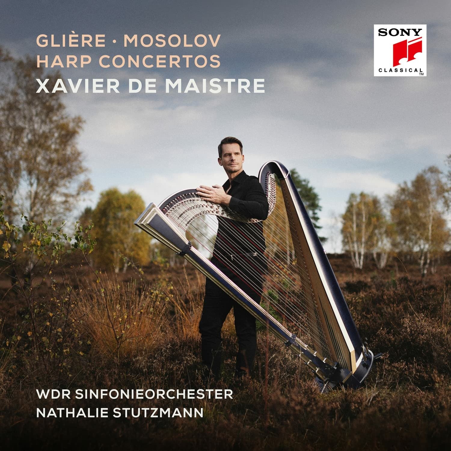 Maistre, Xavier De / Nath - Glière, Mosolov: Harp Concertos, CD