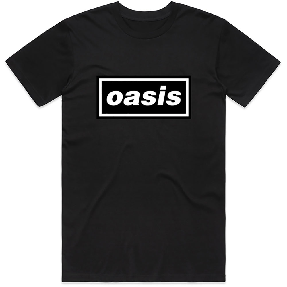 Oasis tričko Decca Logo Čierna L