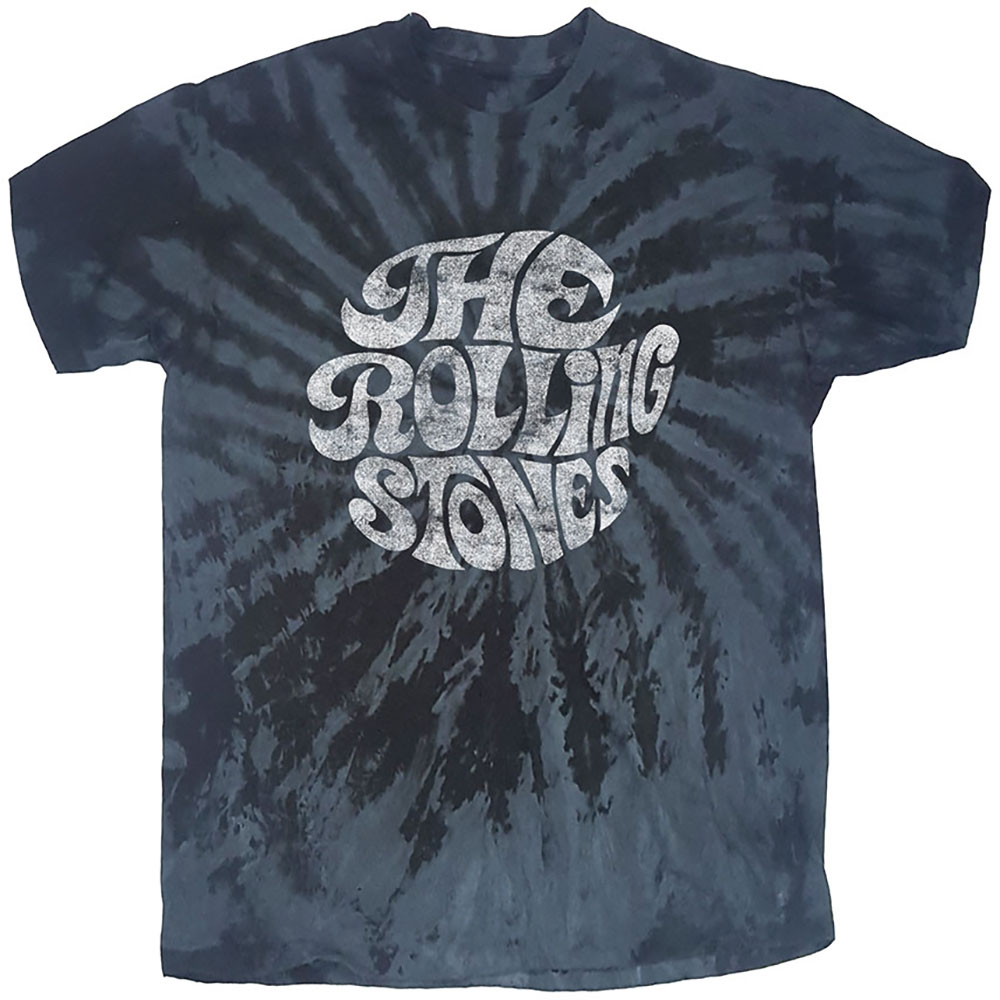 The Rolling Stones tričko 70\'s Logo Čierna XL