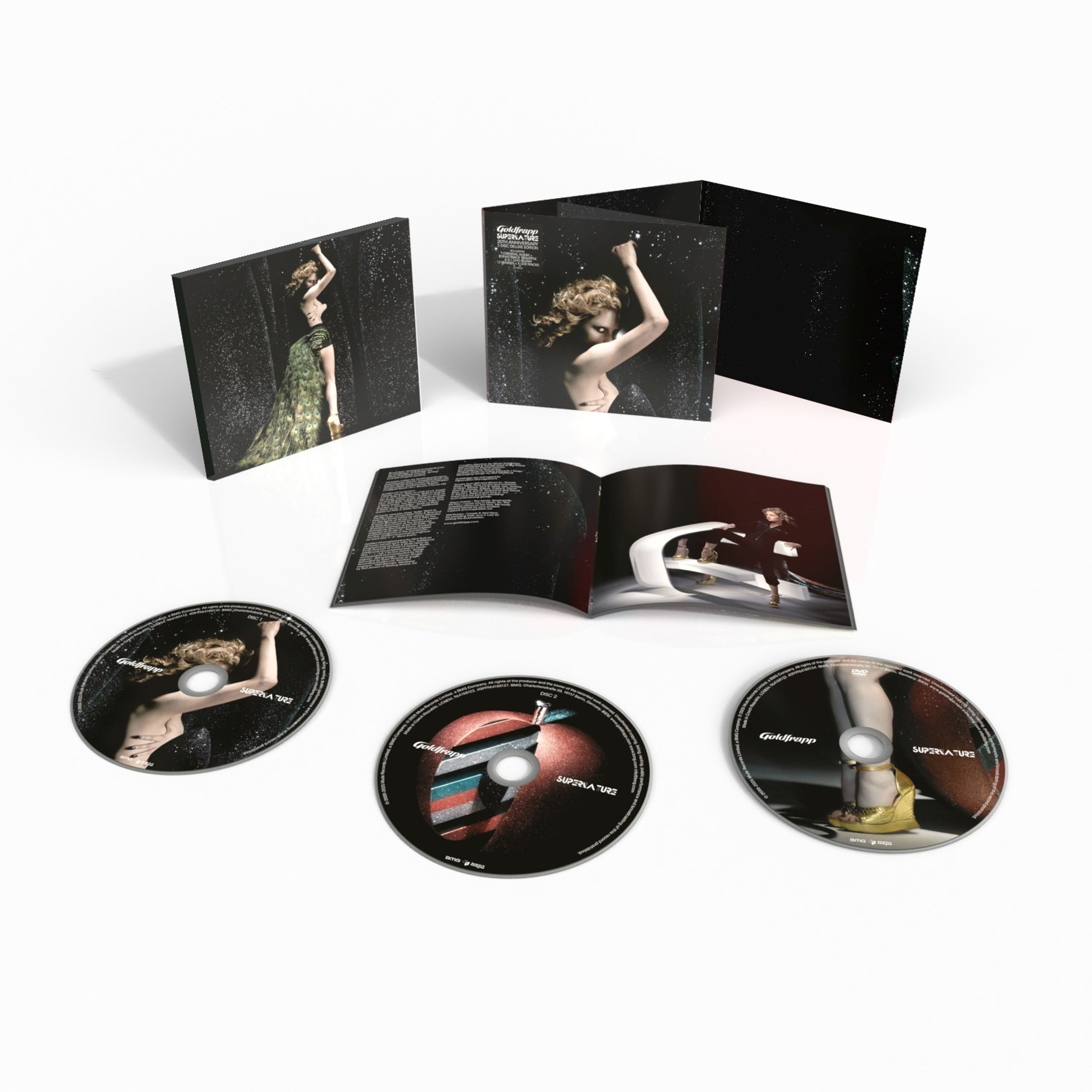 E-shop Goldfrapp Supernature: 0th Anniversary Deluxe Edition 2 BD CD 2