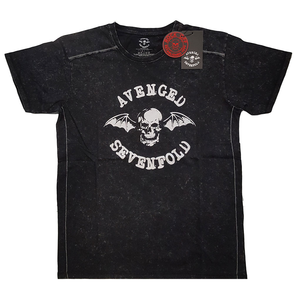 Avenged Sevenfold A7X tričko Logo Čierna L