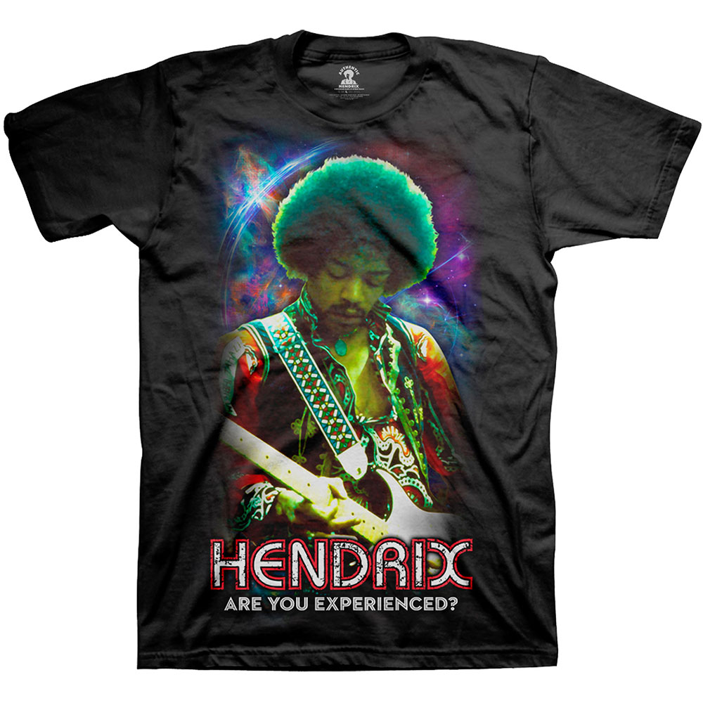 Jimi Hendrix tričko Cosmic Čierna XXL