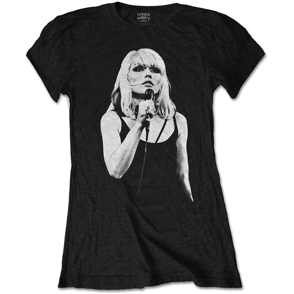 Debbie Harry tričko Open Mic. Čierna M