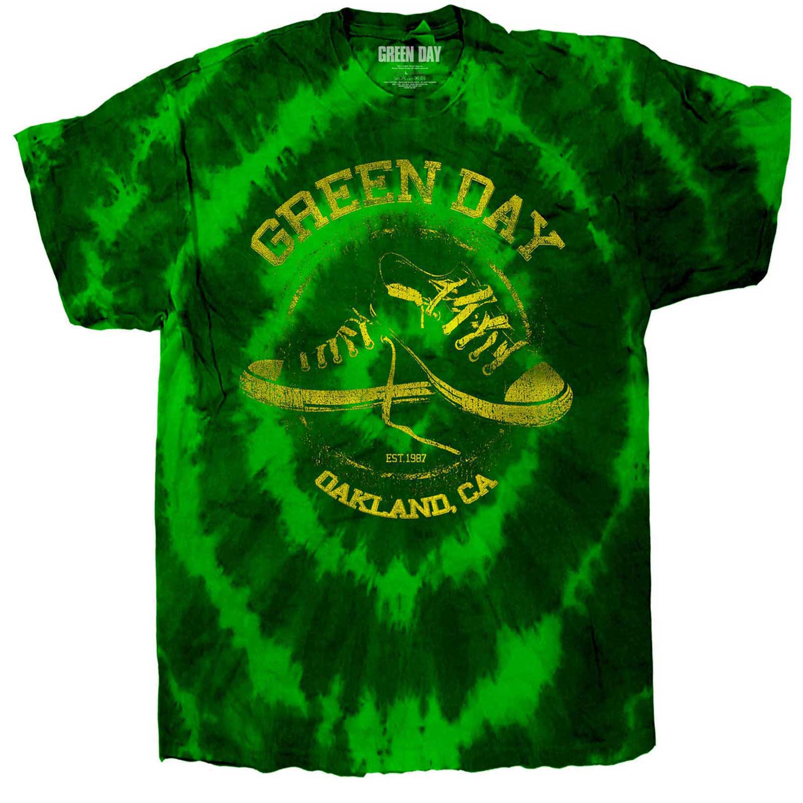 Green Day tričko All Stars Zelená 3-4 roky