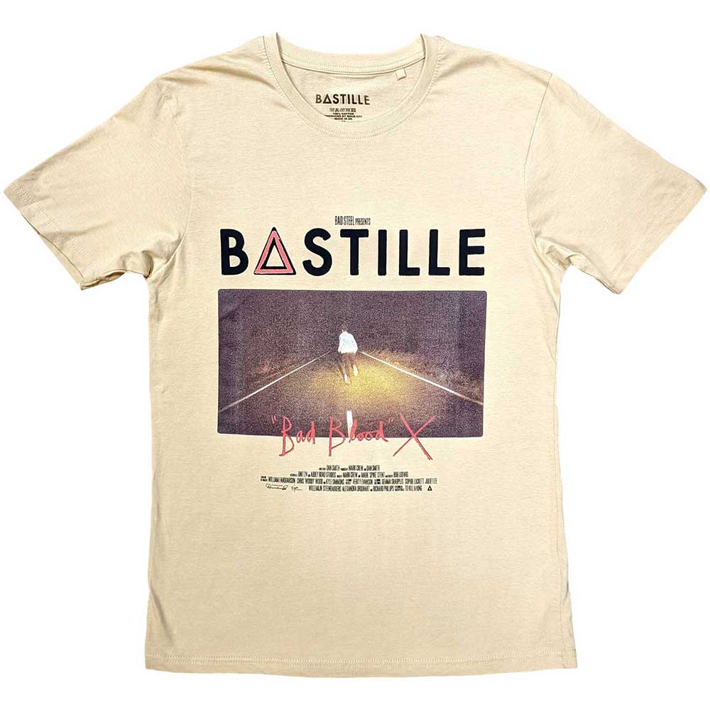 Bastille tričko Bad Blood Natural S