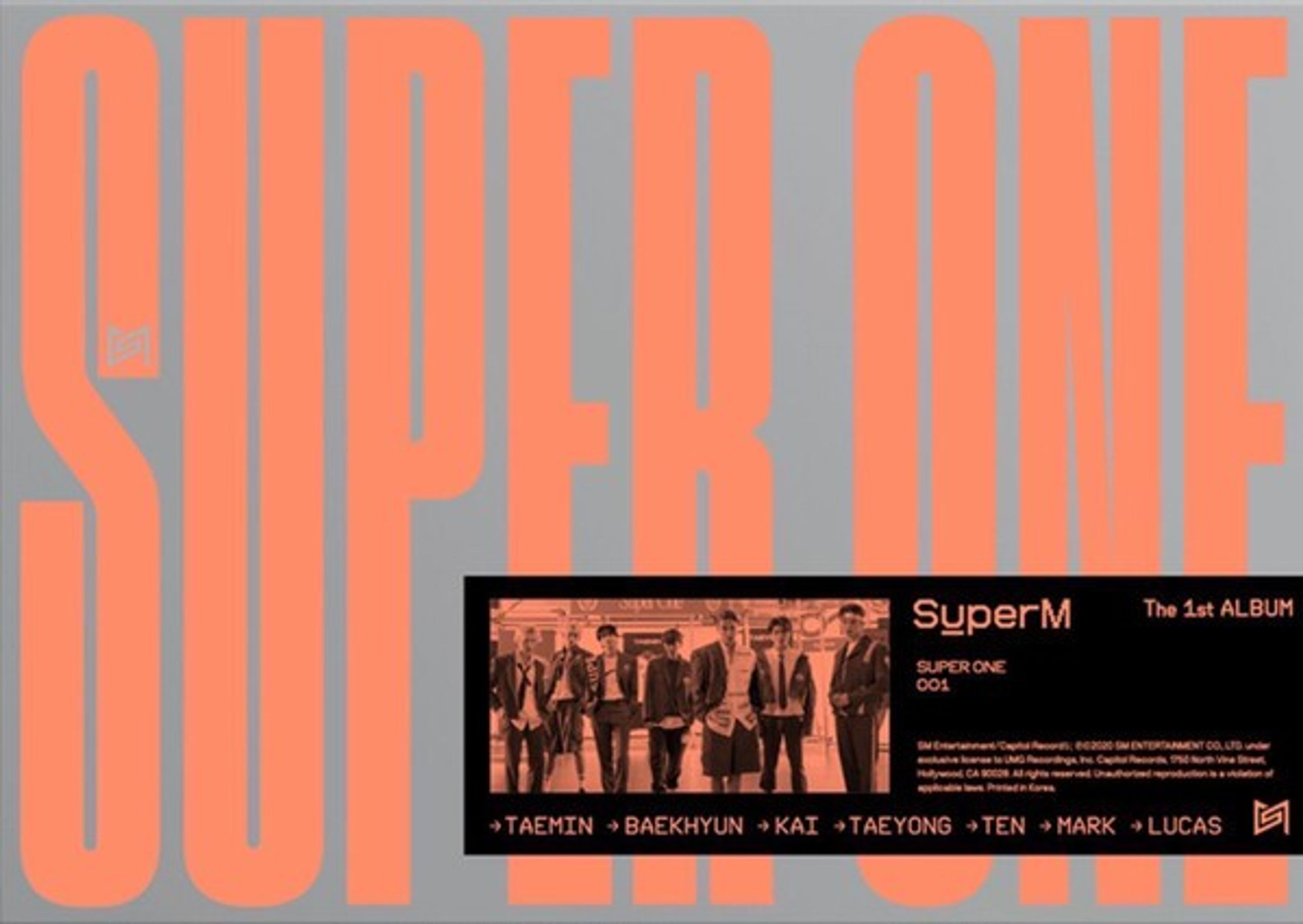 E-shop Superm the 1st Album: Super One
