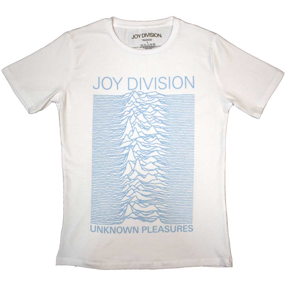 Joy Division tričko Unknown Pleasures FP Biela XL