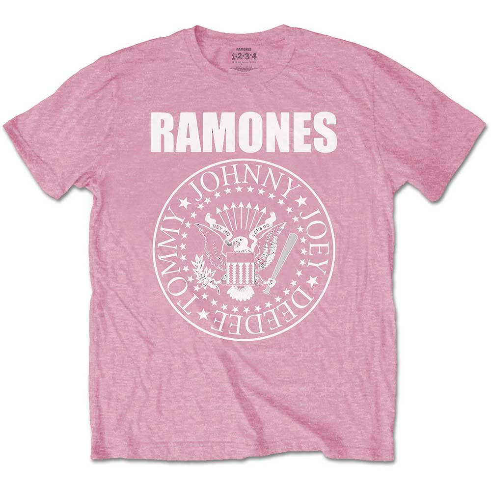 Ramones tričko Presidential Seal Ružová 9-10 rokov