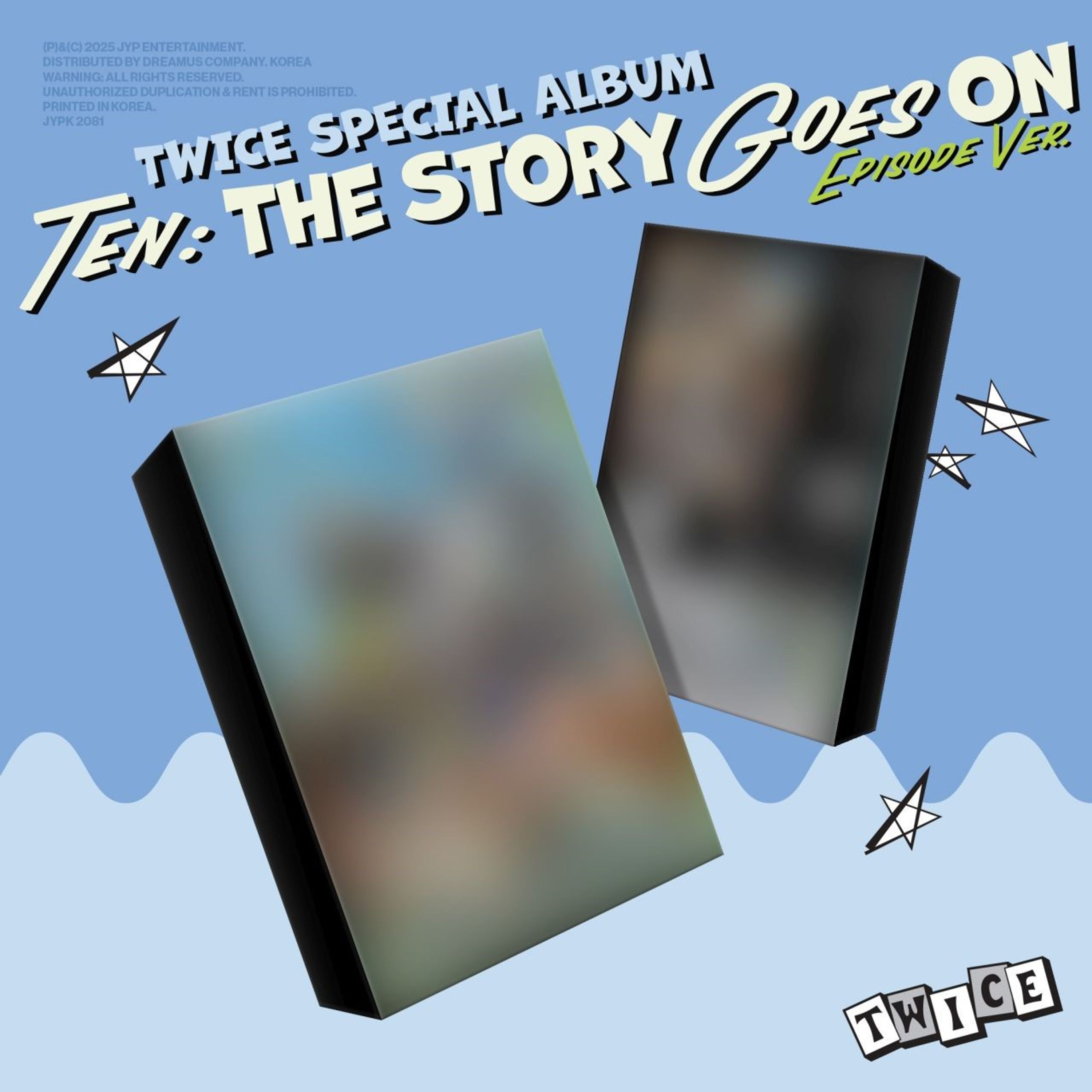 E-shop Twice - TEN:The Story Goes On Episode Ver. CD