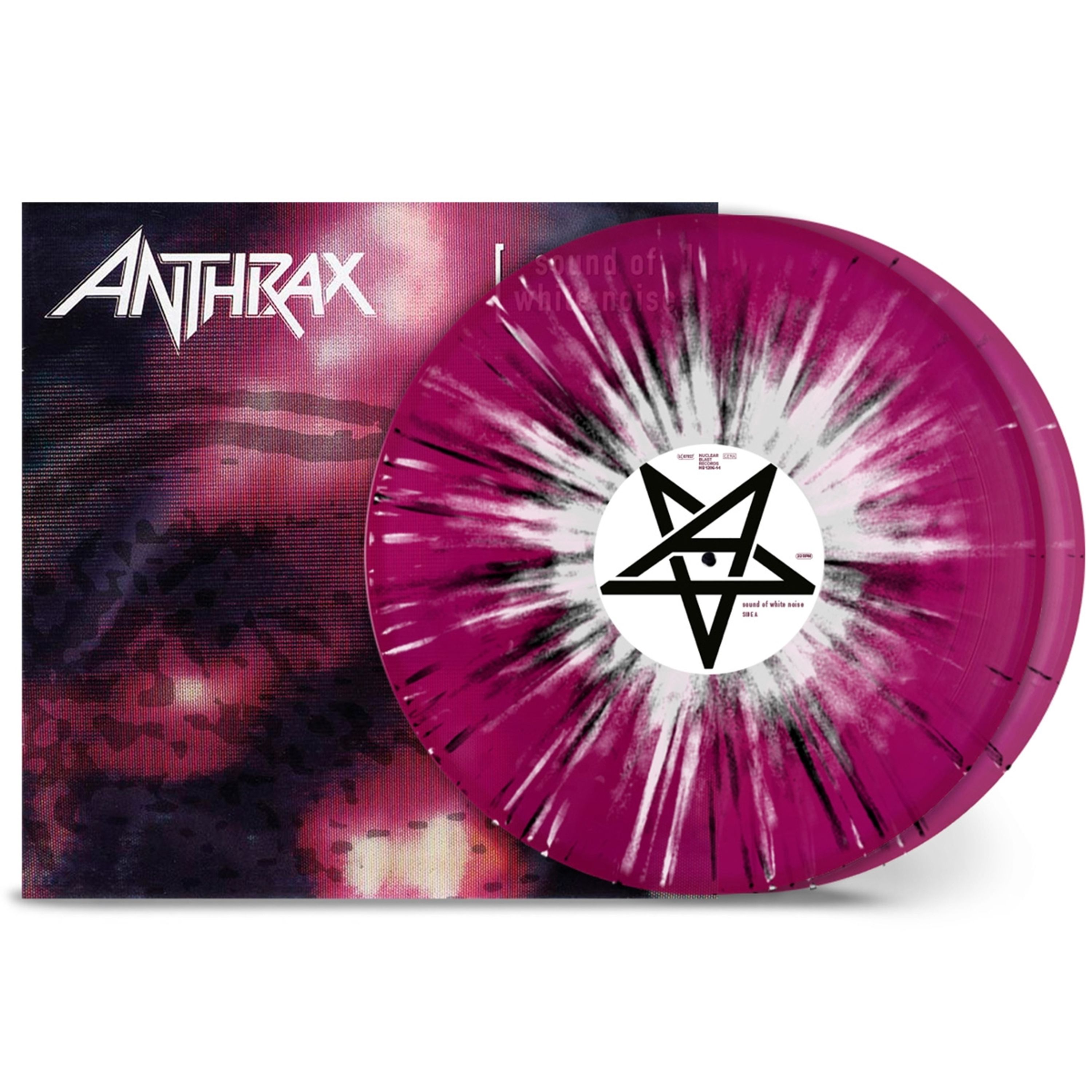 E-shop Anthrax Sound Of White Noise Violet White 2 LP