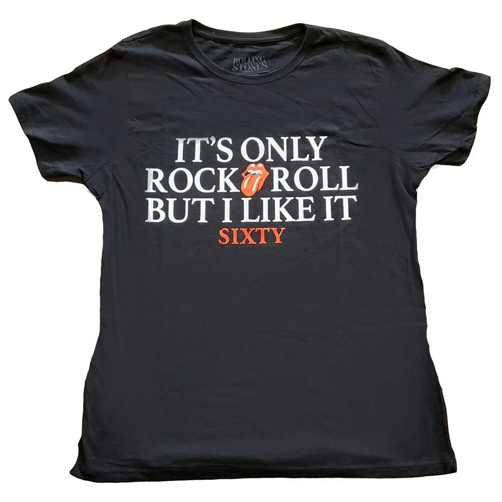 The Rolling Stones tričko Sixty It\'s only R&R but I like it Čierna XL