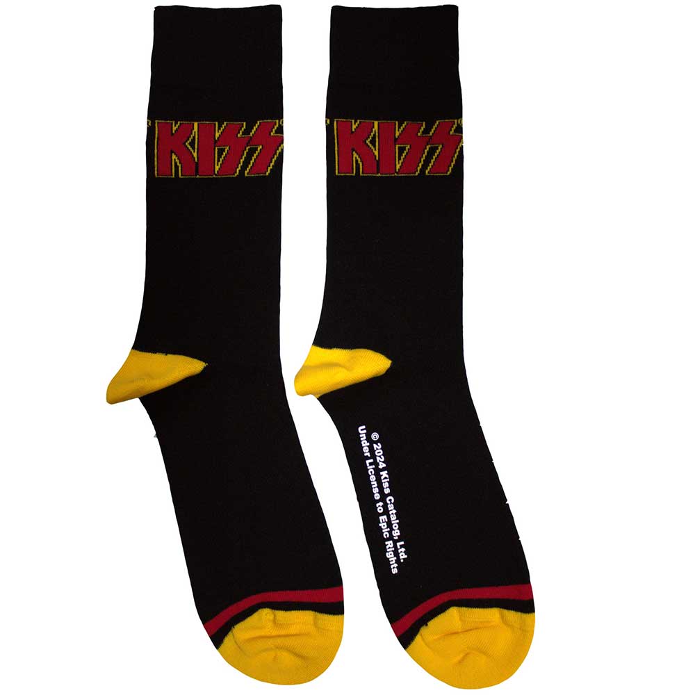 Ponožky Red Logo Single Stripe - Kiss | RUKAHORE SHOP