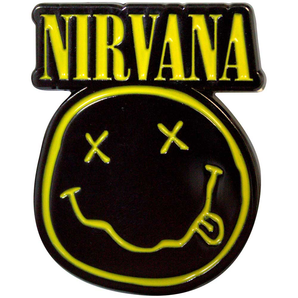 Nirvana Logo & Happy Face Cut-Out