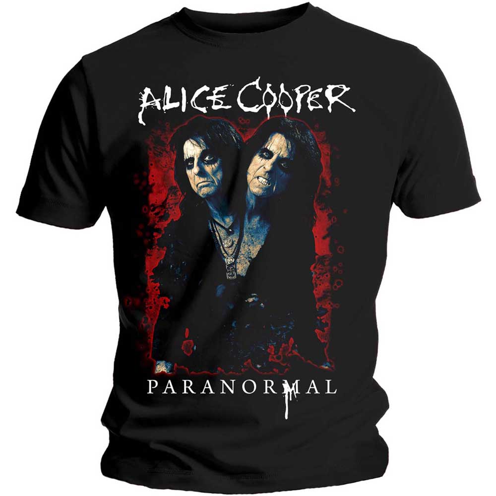E-shop Alice Cooper tričko Paranormal Splatter Čierna S