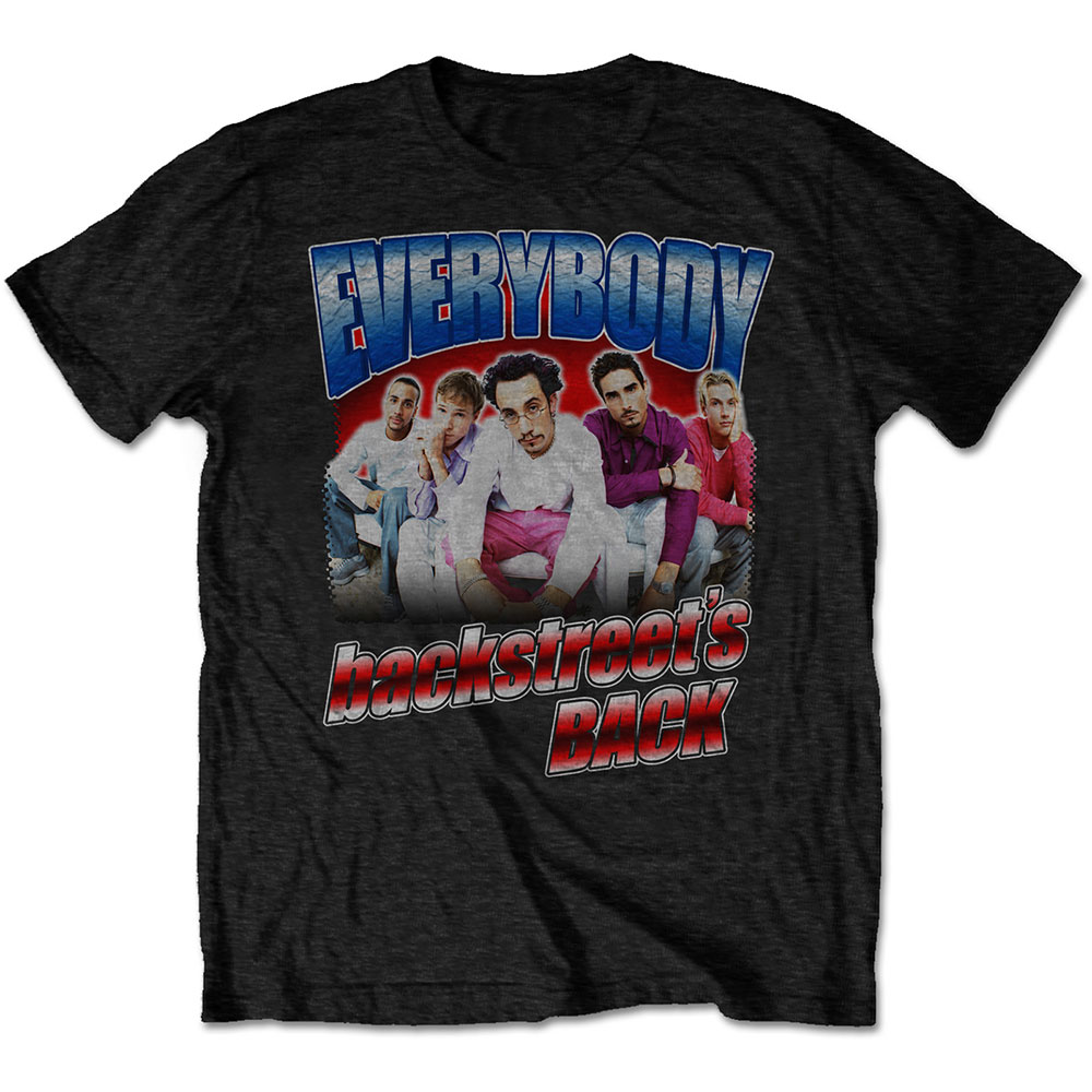 Backstreet Boys tričko Everybody Čierna XXL