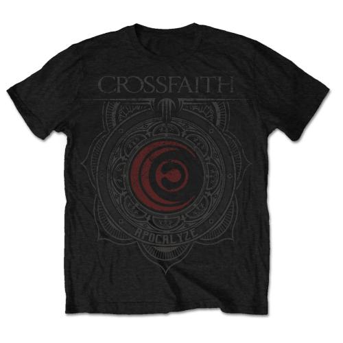 Crossfaith tričko Ornament Čierna XL