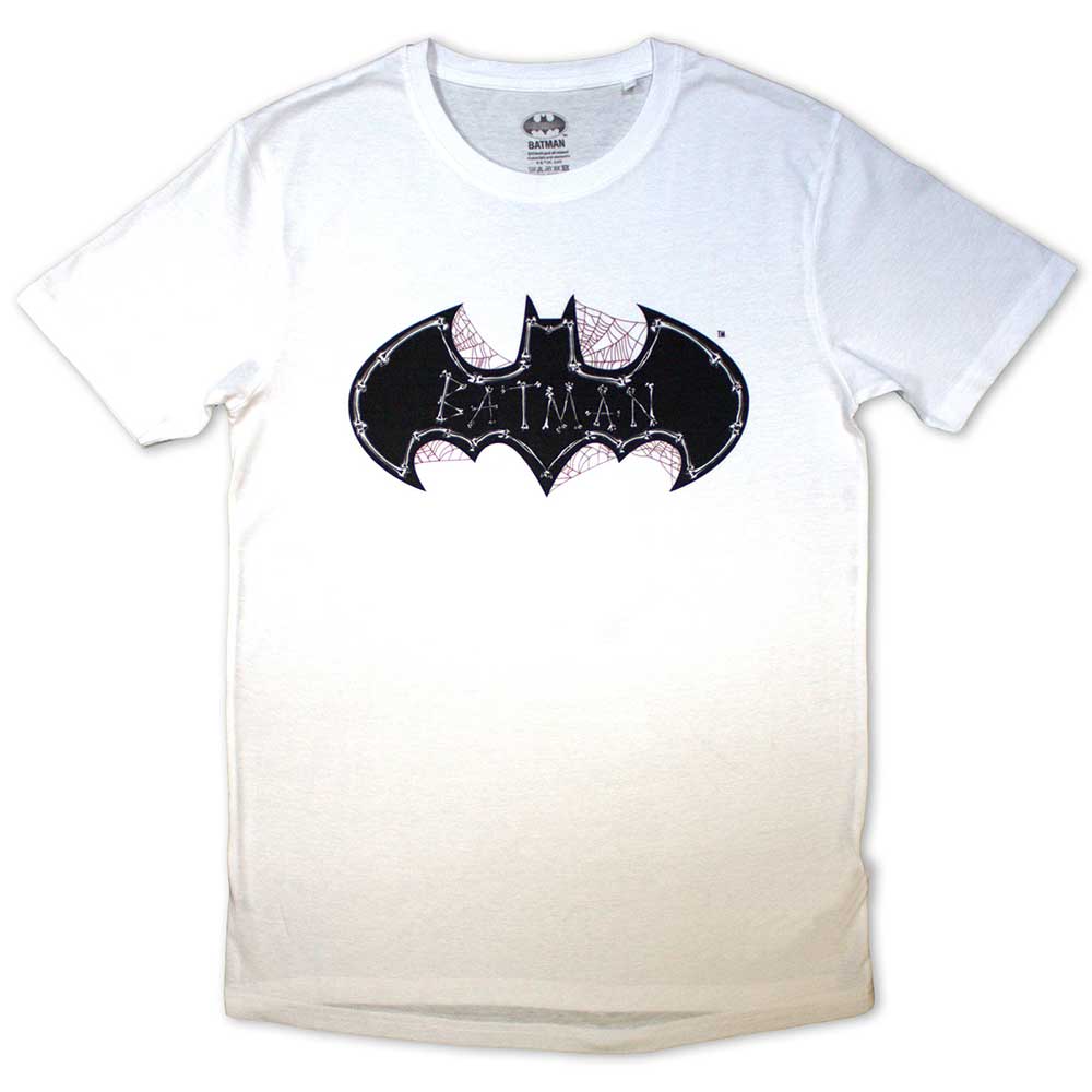 DC Comics tričko Batman - Bat Skull & Cobwebs Čierna S
