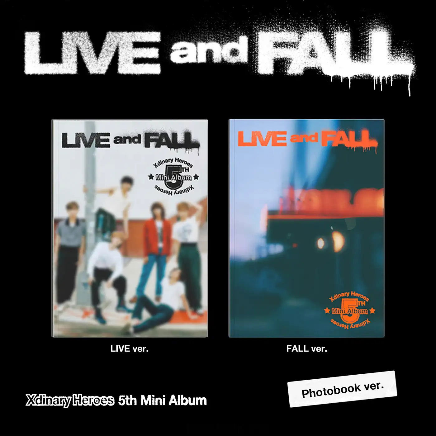 E-shop Xdinary Heroes Live and Fall CD