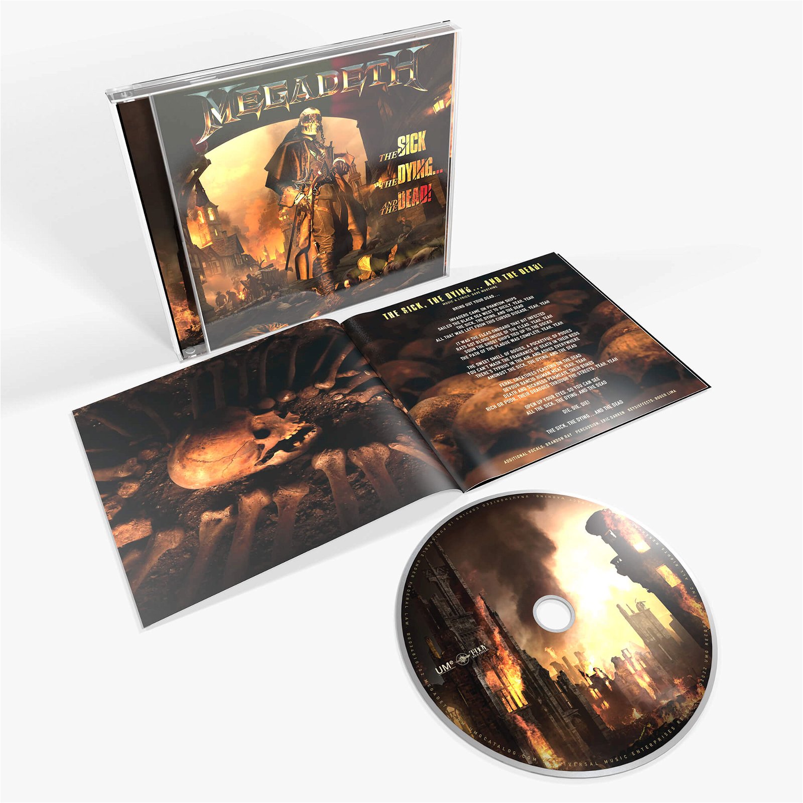 Megadeth, THE SICK..., CD
