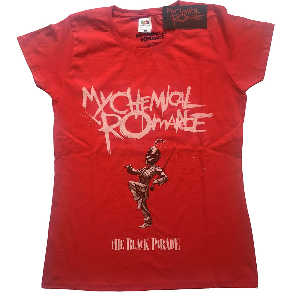 My Chemical Romance tričko The Black Parade Cover Červená L