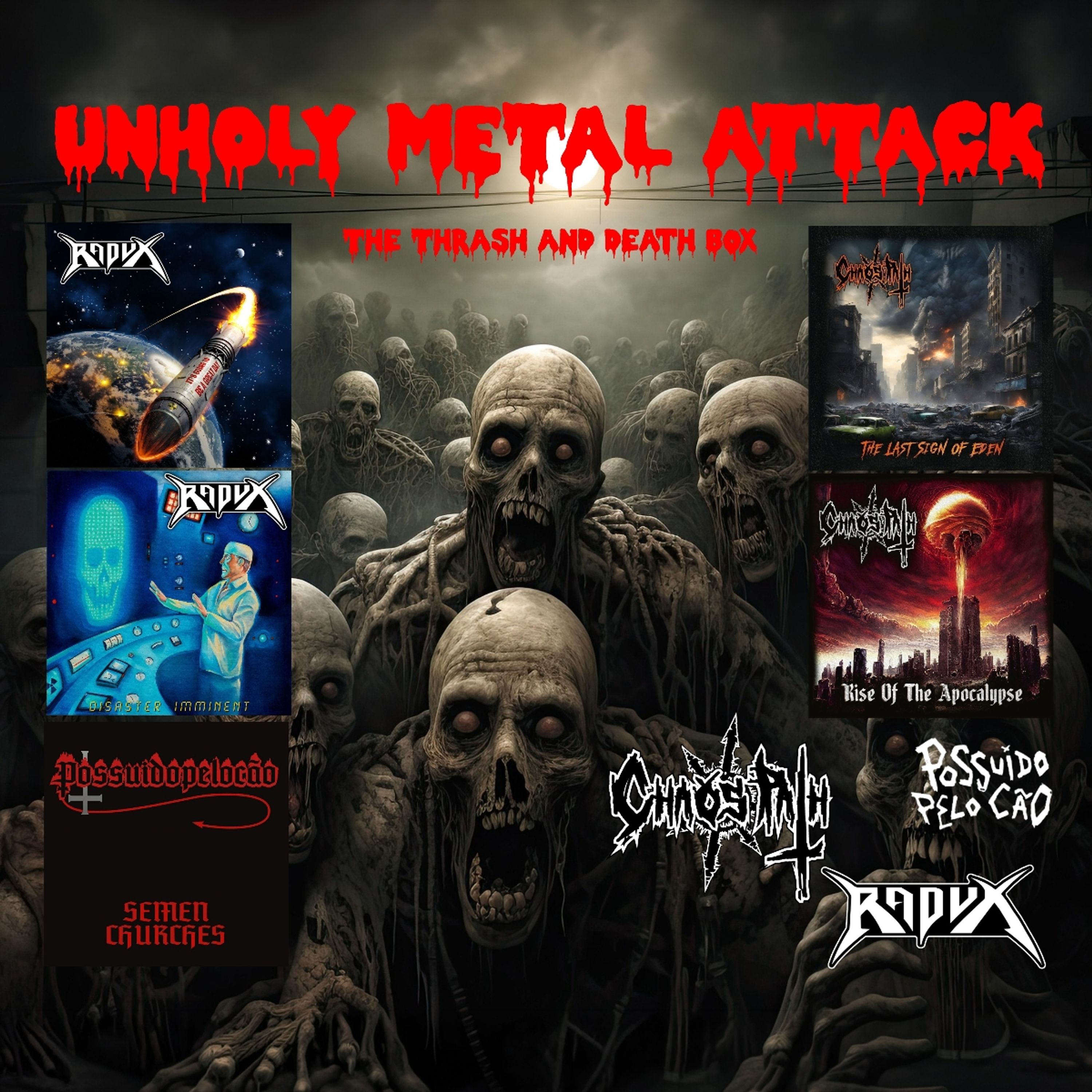 E-shop Unholy Metal Attack: the Trash & Death Box