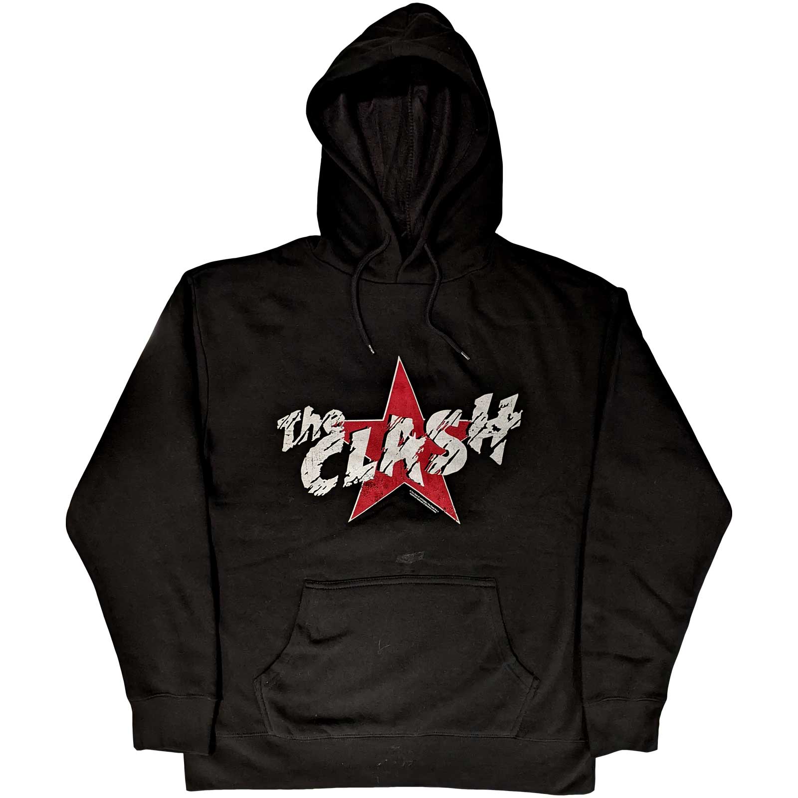 The Clash mikina Star Logo Čierna XL