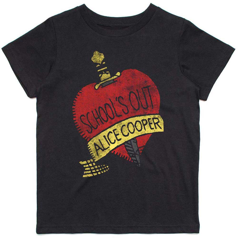 Alice Cooper tričko Schools Out Čierna 11-12 rokov