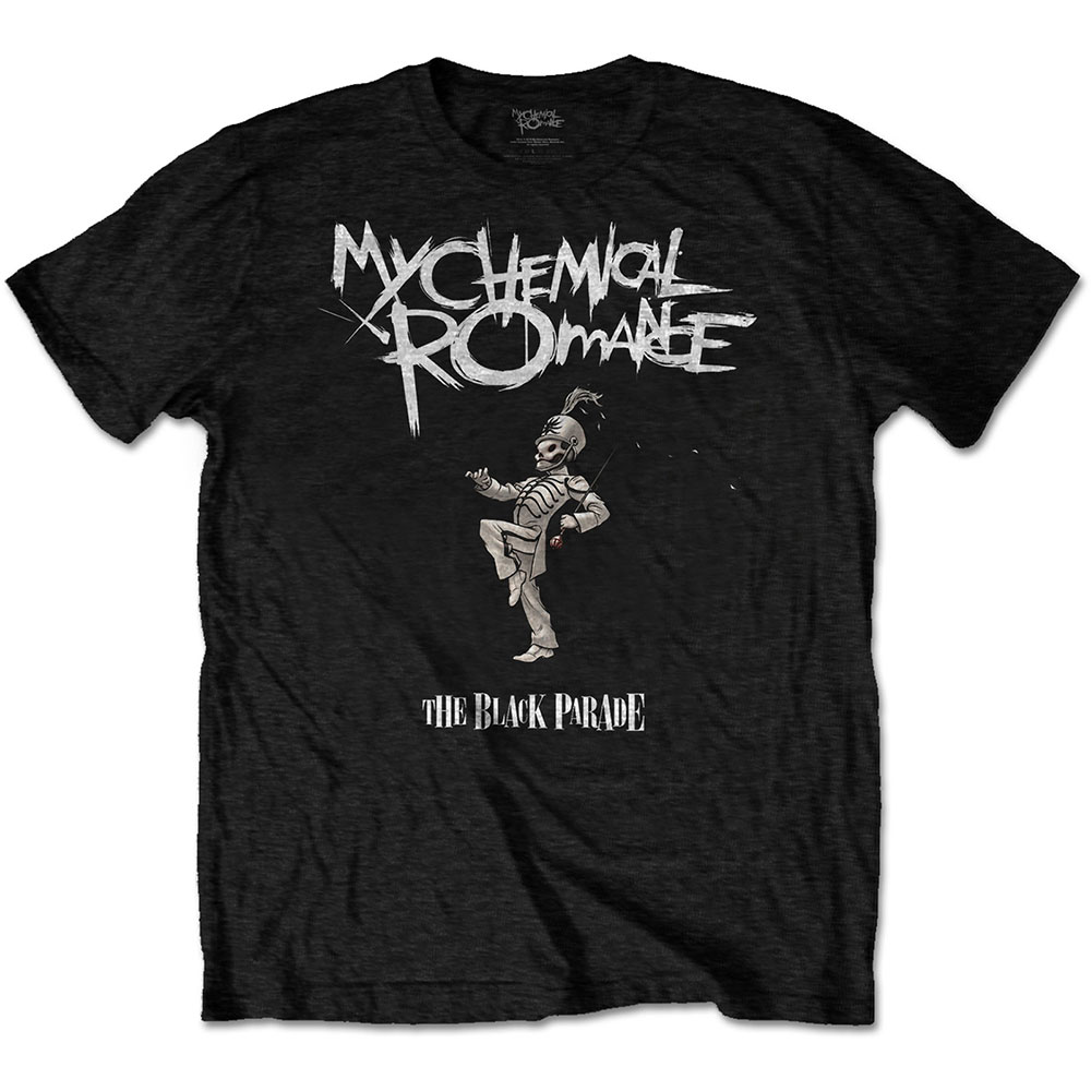 My Chemical Romance tričko The Black Parade Cover Čierna XL