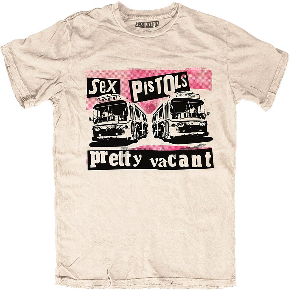 Sex Pistols tričko Pretty Vacant Natural S