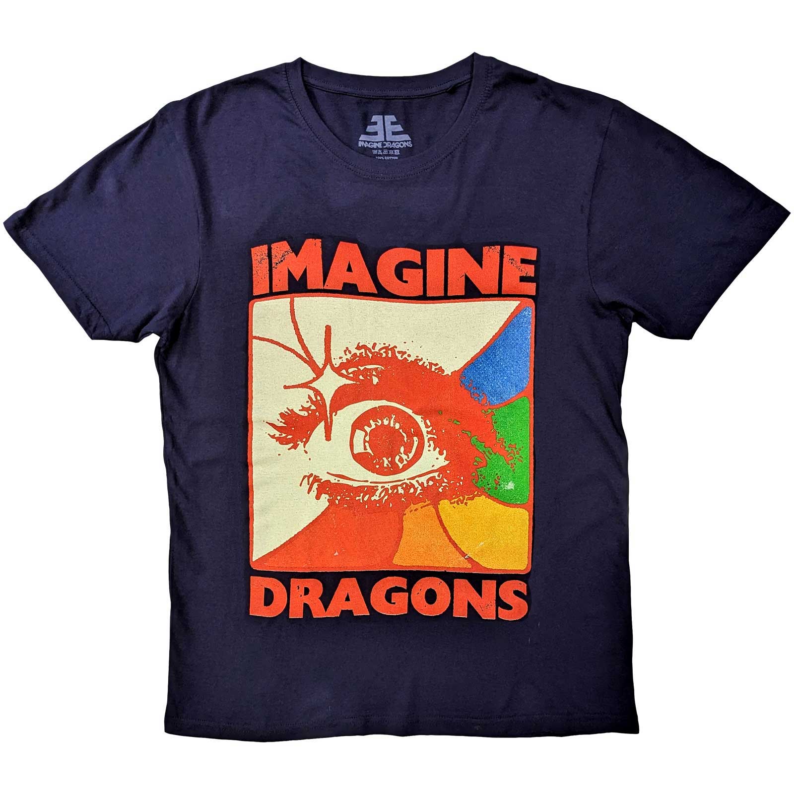 Imagine Dragons tričko Eye Modrá XXL
