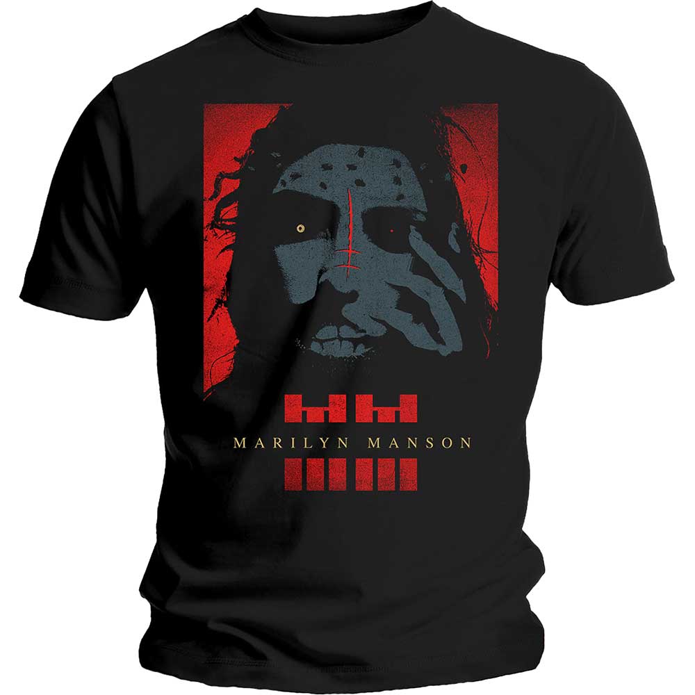 Marilyn Manson tričko Rebel Čierna XXL