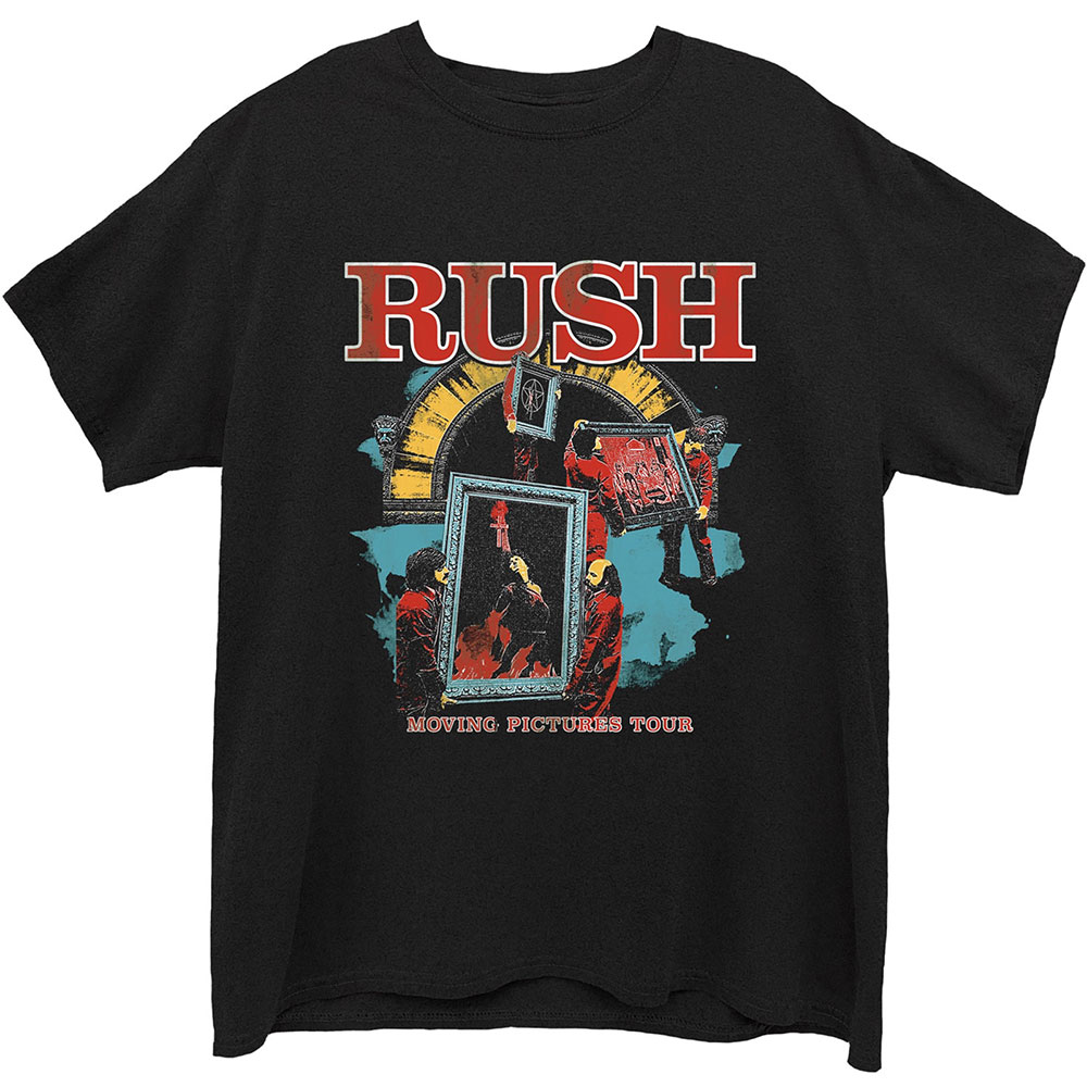 Rush tričko Moving Pictures Čierna L