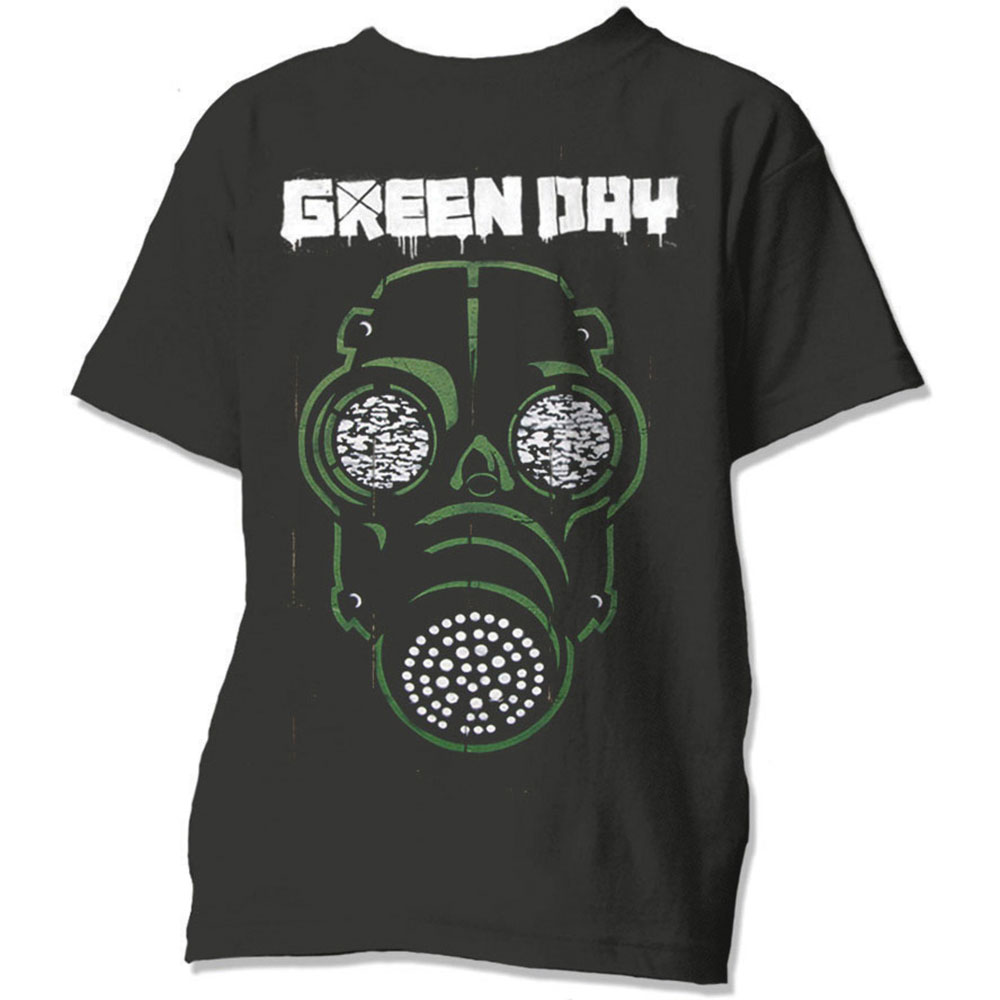 Green Day tričko Green Mask Čierna M