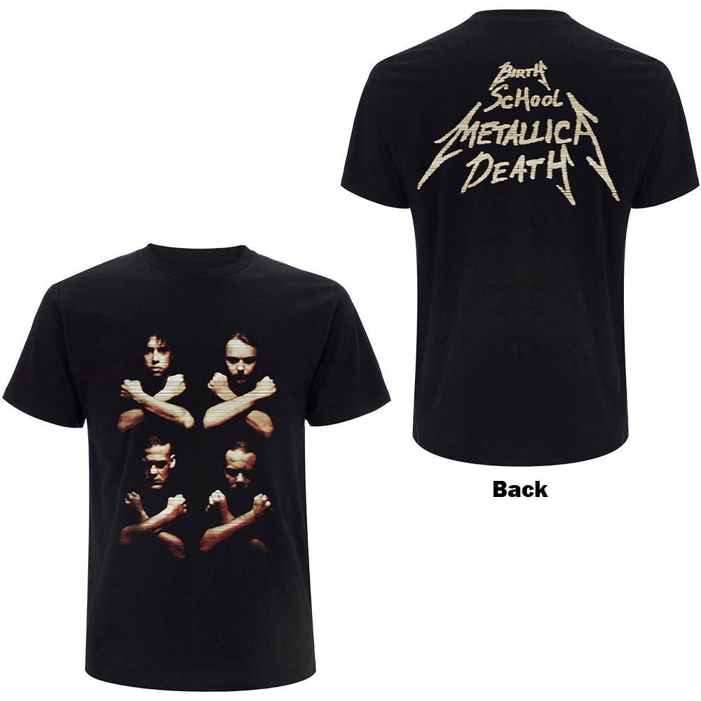 Metallica tričko Birth Death Crossed Arms Čierna M