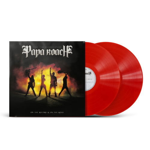 E-shop Papa Roach - Time For Annihilation: On the Record & On The Road (Reissue) (Limited Edition) (Red Coloured) (2 LP)