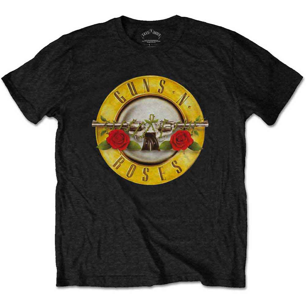 Guns N’ Roses tričko Classic Logo Čierna S