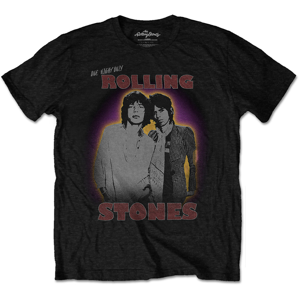The Rolling Stones tričko Mick & Keith Čierna M